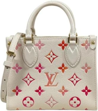 Louis Vuitton Pre-owned Canvas Mini Bag - Dames - Vintage Mini Tas - Veelkleurig - ONE Size - Vintage