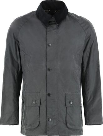 Barbour Jassen, Heren, Grijs, S, Katoen, Ashby Rain Jacket