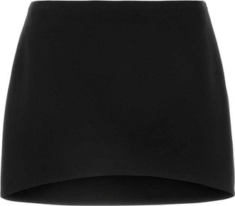 Givenchy Womens Wool Mini Skirt - Black - Size EU 38 (Womens)