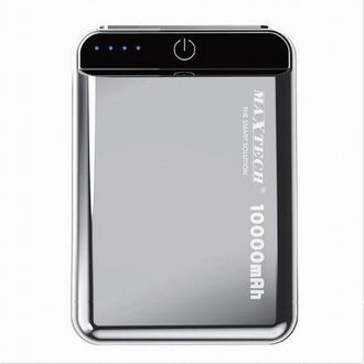Trade Shop Trade Shop - Copy Of Power Bank 10000 Mah 2 Usb Bater&iacute;a Externa Port&aacute;til Cargador Maxtech Pa-tm014