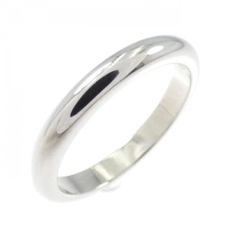 Bulgari Silver Platinum 950 Band Ring (Pre-Owned)