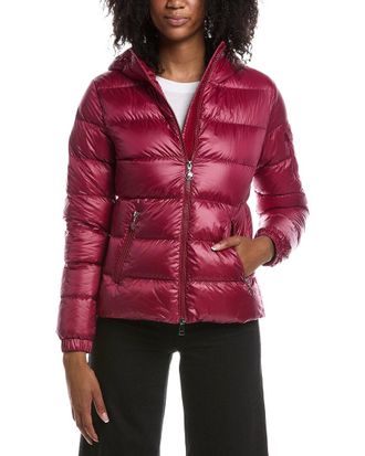 Moncler Glesse Hooded Short Down Jacket
