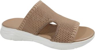 Generic Ladies Slippers Casual Arch Support Shoes for Women UK Open Toe Sandals Wide Fit Silp-On Walking Sandals Summer Orthopedic Wedge Comfortable Fish Mout