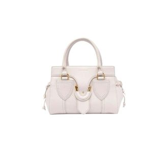 Coccinelle York Handtas - Dames - Handtassen - Beige - ONE Size - Katoen - Tassen