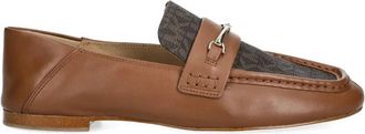 Michael Michael Kors Mocassini penny in pelle - Marrone