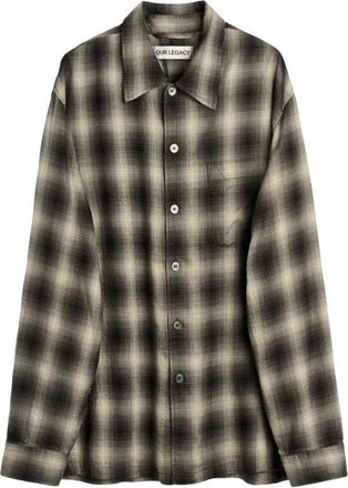 Our Legacy Every Shirt - Heren - Casual Overhemden - Beige - S - Overhemden