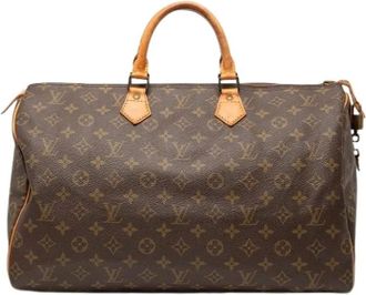 Louis Vuitton Pre-owned Handbags, female, Brown, Size: ONE SIZE Pre-owned The Speedy 40