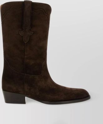 PARIS TEXAS leather knee-high boots