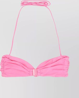 Magda Butrym knotted bandeau top halter neck