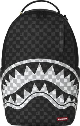 Sprayground Sprayground, Tassen, unisex, Zwart, ONE Size, Drip Check Shark Backpack