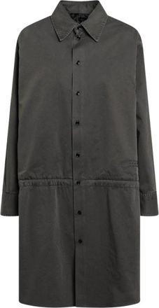 Maison Margiela Mini Jurk - Dames - Shirt Kleedjes - Grijs - S - Kleedjes