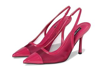 Nine West Jermain Womens Shoes Pink : 6.5 M, Faux Leather/Textile