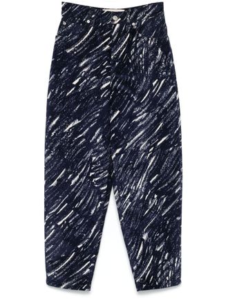 Marni Crayon trousers - Blue