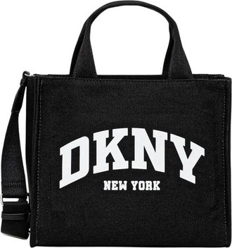 DKNY Shopper - Dames - Shoppers - Zwart - ONE Size - Leer - Tassen