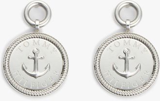 Tommy Hilfiger Womens Nautical Charm Earring - Grey