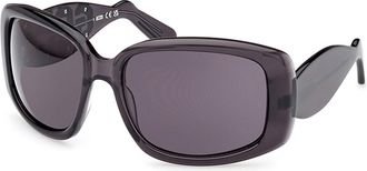GCDS GD0030 05A Mens Sunglasses Grey Size 63