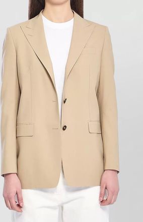 Tagliatore single breasted wool jacket peak lapels