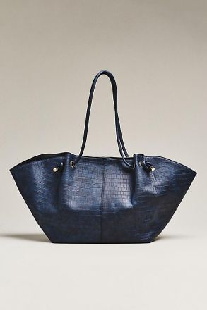 Maeve Embossed Croc Tote Bag