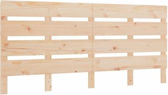 vidaXL Cabecero de cama madera maciza de pino 180x3x80 cm Vidaxl