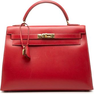 Herm&egrave;s Pre-owned Hermes Box Calf Kelly Sellier 32 Ladies 351V0W2WS6CEGSK0