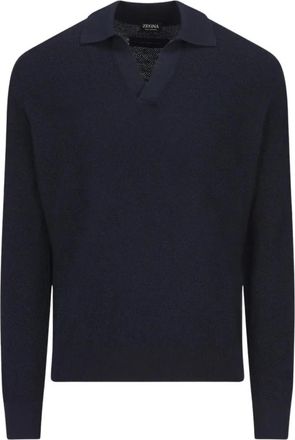 Ermenegildo Zegna Uomo, Top, Blu, M, new