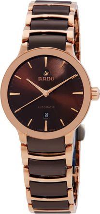 Rado Centrix Automatic Brown Dial Ladies Watch R30019302