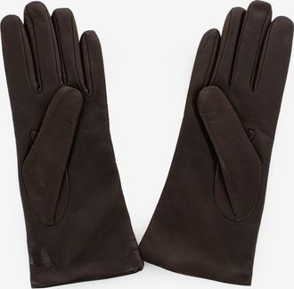 ALPO Guanti in nappa mocca