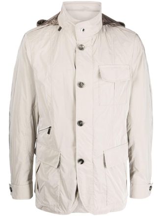 Moorer Porto lightweight jacket - Neutrals