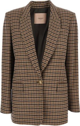 Twinset Mujer, Chaquetas, Beige, Talla: S