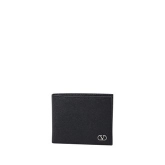 Valentino Garavani Wallets & Cardholders, male, Black, Size: ONE SIZE Signature Billfold Wallet Card Holder