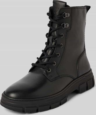Marc O'Polo Schn&uuml;rstiefel aus echtem Leder in Black, Gr&ouml;&szlig;e 41