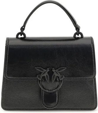 Pinko Goatskin Womens Handbag