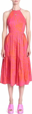 Corey Lynn Calter Chrisley Dress In Flamingo