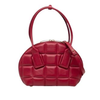 Bottega Veneta Pre-owned Handbags, female, Red, Size: ONE SIZE Pre-owned Swoop Bag