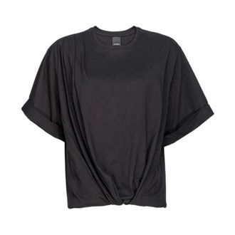 Pinko Pinko - Stijlvolle Sweatshirts en Hoodies - Dames - Blouses & Shirts - Zwart - Maat: XS