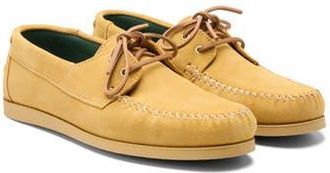 Vinny&rsquo;s Boatman Boat Shoe in Sand Suede at Nordstrom Rack, Size 14Us / 47Eu