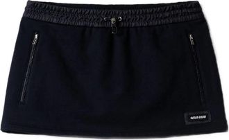 Miu Miu Cotton Fleece Miniskirt