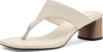 Vagabond Evie Womens Sandals Cream : EU 41 (US Womens 11) M, Leather