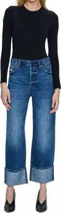 Pistola Denim Ryder High Rise Cuffed Jeans In Fulton