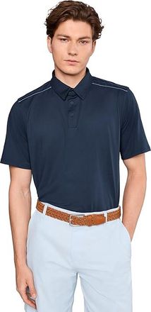 Cole Haan Skyweave Polo Mens Clothing Navy Blazer : 2XL, Elastane/Polyester