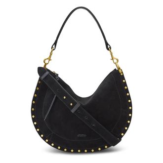 Isabel Marant Oskan Soft Zip Bag - female - Isabel Marant - Shoulder Bags - Black - ONE SIZE - Bags