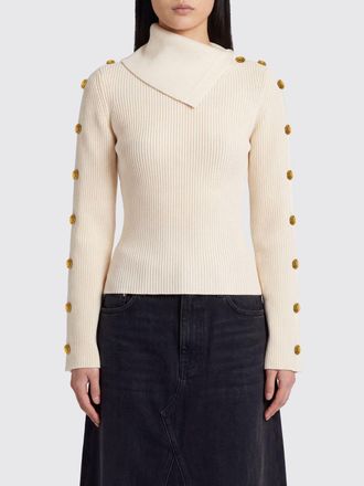 Elisabetta Franchi Maglia a dolcevita slim fit in jersey di viscosa