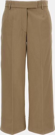 Thom Browne Pantaloni Chino In Gabardina Di Cotone