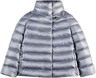 Fay Piumino con Gancio - Dames - Gewatteerde jassen - Blauw - L - Jassen