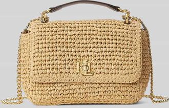 Lauren Ralph Lauren Umh&auml;ngetasche mit Schulterkette in Sand, Gr&ouml;&szlig;e 1