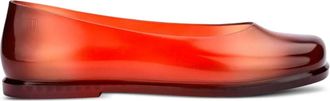 Melissa x Nodaleto Ruby Ballerine con punta quadrata - Rosso