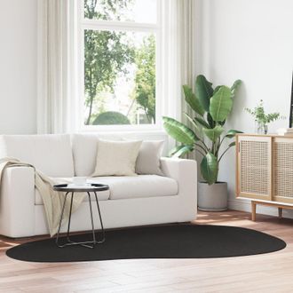 Berkfield Home Rug HUARTE Short Pile Soft & Washable Black 160x230 cm | Size: Medium