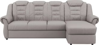 HOME AFFAIRE Ecksofa »Boston L-Form« mit hoher Rückenlehne, wahlweise mit Bettfunktion