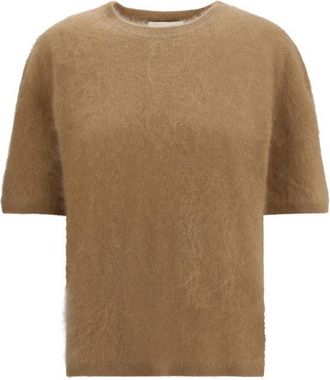 Lisa Yang Brown Cashmere Womens Sweater