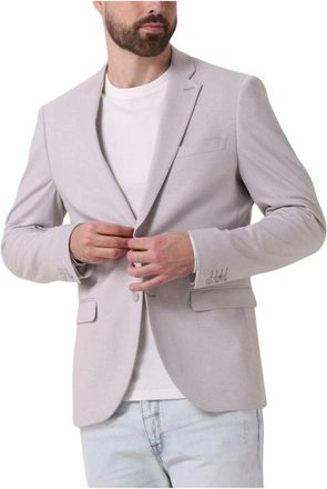 Matinique Stijlvol Jersey Colbert - Heren - Blazers - Grijs - L - Jassen